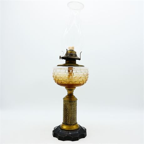 Vintage Table Oil Lamp