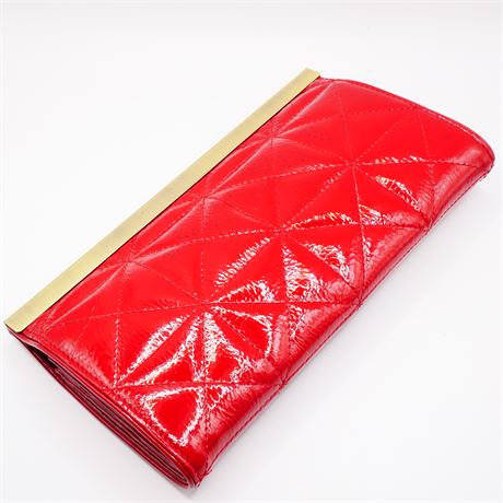 Nordstrom Red Leather Wallet
