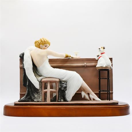 The Heirloom Tradition "Cocktail by Louis Icart 1932" Limited Edition Figurine
