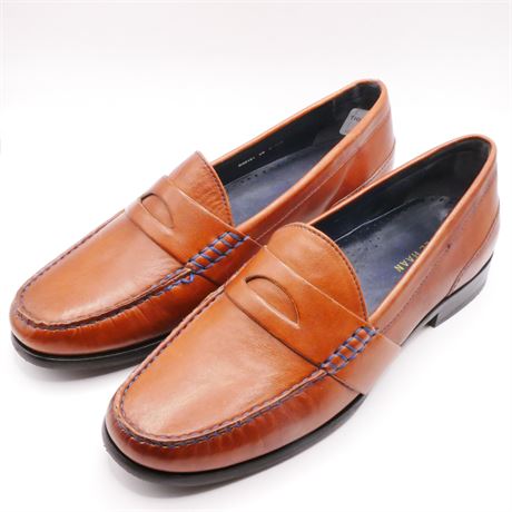 Cole Haan Brown Leather Women's Penny Loafers