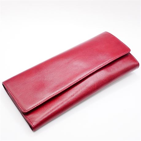 Hobo International Italian Leather Tri-Fold Wallet