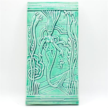 Mermania Mermaid Tile by Sherry Stevens