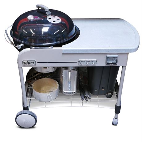 Weber Performer 22" Charcoal Grill and Cart
