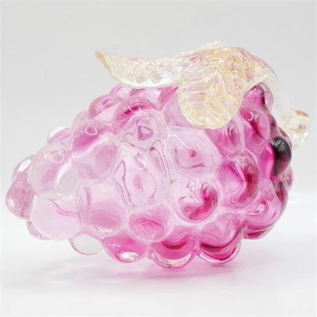 Decorative Glass Grape Cluster
