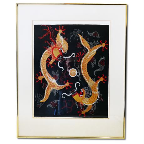 "Confrontation" Limited Edition Signed Lithograph