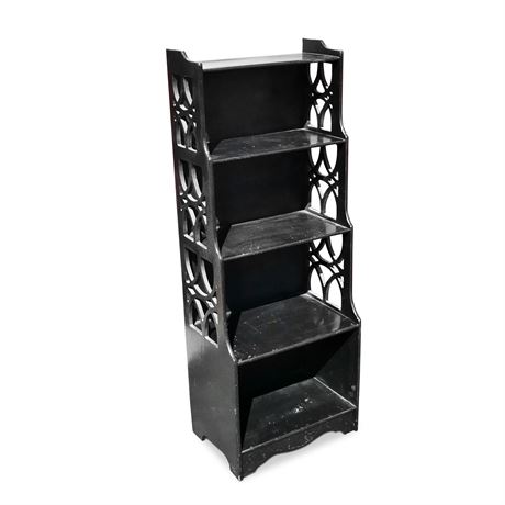 Black Display Shelf