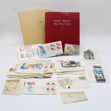 Variety of Stamps, Sheets, Commemorative Mint Sets & More