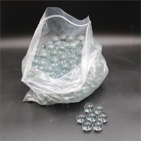 Clear 1" Glass Balls (Approx. 200 Total)
