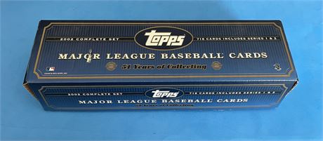 2002 Topps Baseball Complete Set