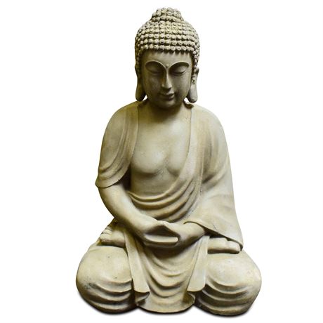 Large Ceramic Buddha Statue