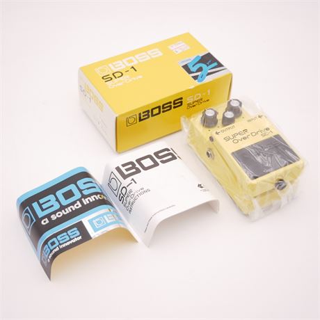 Boss SD-1 Super Over Drive - New in Box