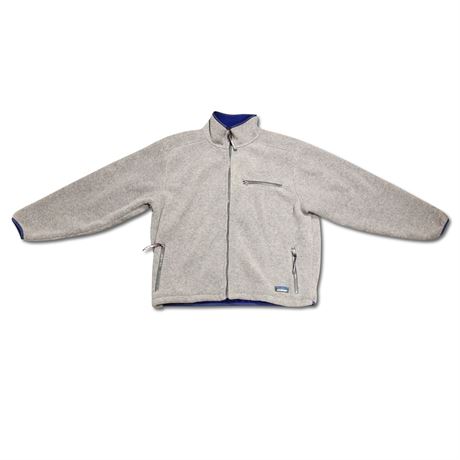 L.L. Bean Windbloc Series Polartec Fleece Gray Jacket Men's Size XL