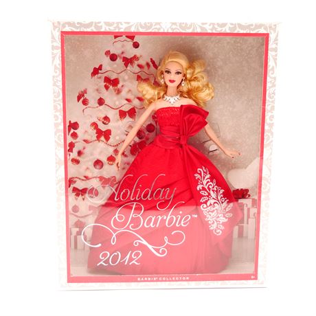 Mattel 2012 Holiday Barbie Doll - New in Box