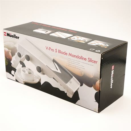 Mueller V-Pro 5 Blade Mandoline Slicer - New in Box