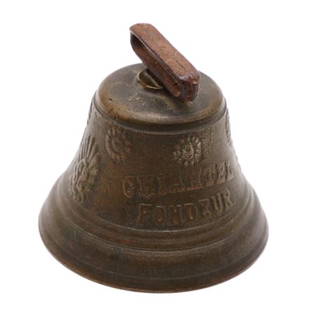 Bronze 1878 Saichelecier Chiantel Fondeur Bell