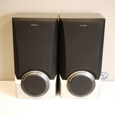 Pair of Aiwa Speakers SX-WZL500