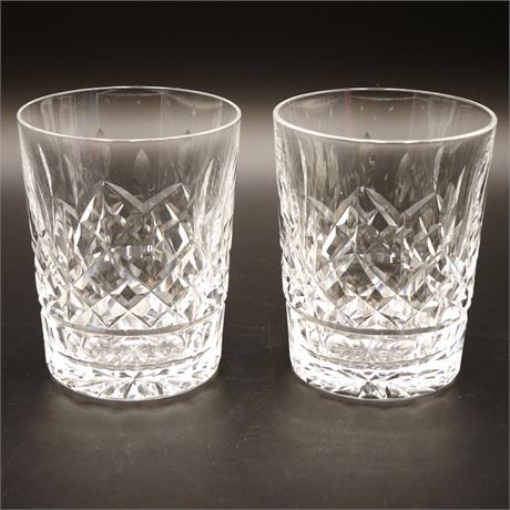 Waterford Crystal Lismore Double Old Fashioned Glasses (Set of 2)