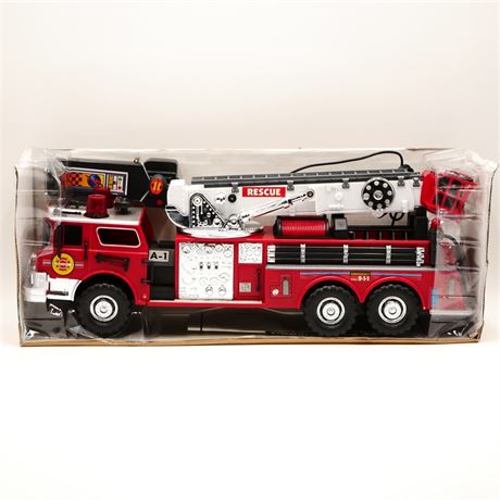 Remote Control Firetruck with Lights and Sounds