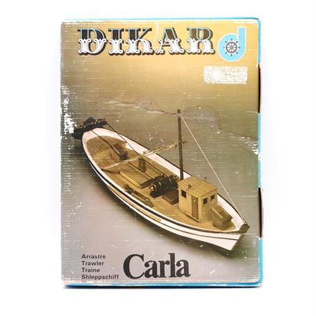 Dikar "Carla" Wooden Scale Model Boat
