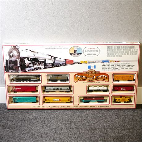Bachmann Overland Limited EZ-Track System HO Scale Electric Train Set