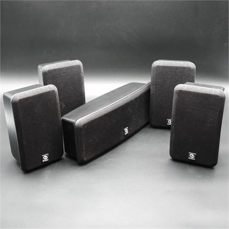 5-pc Boston Acoustics MCS-160 Speaker System Bundle