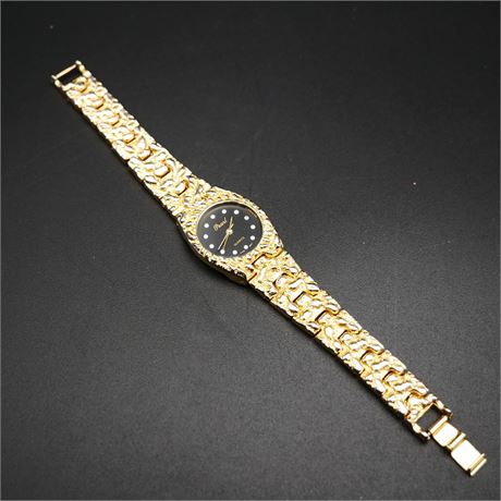 Pearl Watch w/Gold Tone Band