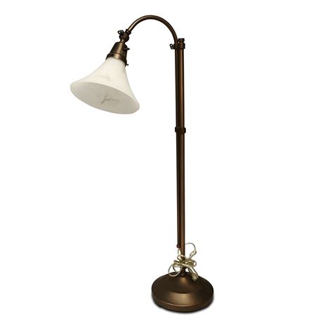 OttLite High Definition 20 Watt Lexington Floor Lamp Mocha Pearl