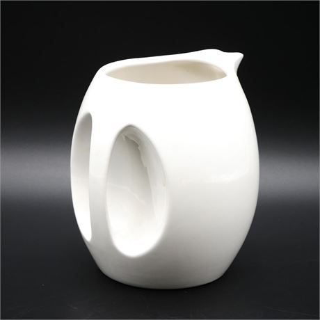 White Ceramic Pitcher