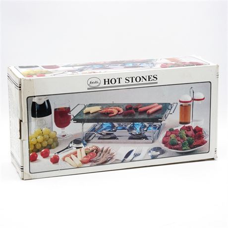 Eurita Hot Stones Grill Set - New in Box