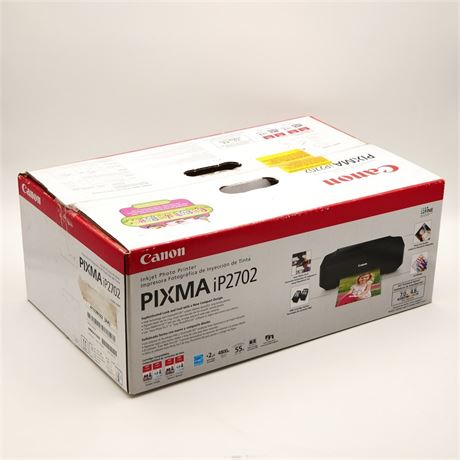 Canon Pixma iP2702 Inkjet Photo Printer