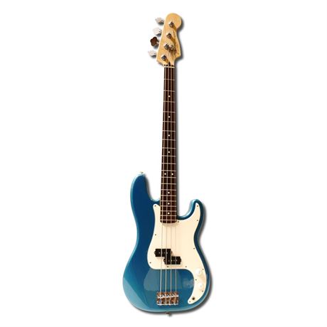 1991 Fender Standard Precision Bass in "Blue Agave"