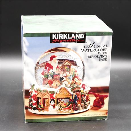 Kirkland Signature Musical Waterglobe w/Revolving Base