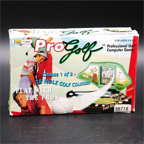 ProTech Pro Golf 1998 Professional Golf Handheld Computer Game
