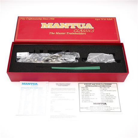 Mantua Classics HO Scale #345004 2-6-6-2 Articulated Steam Engine