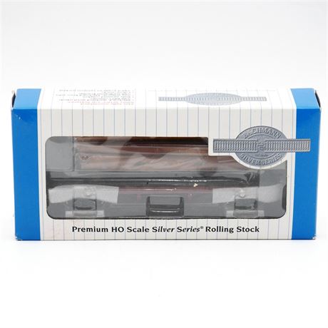 Bachmann HO Scale “Silver Series” Log Car with Plastic Logs