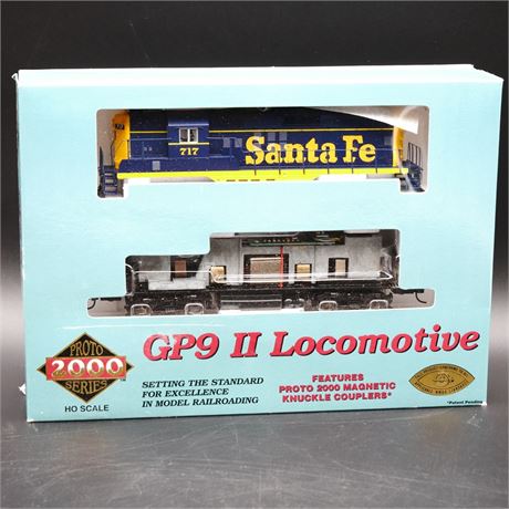 Proto 2000 Series GP9 II Locomotive HO Scale AT & SF #717 Item 23695