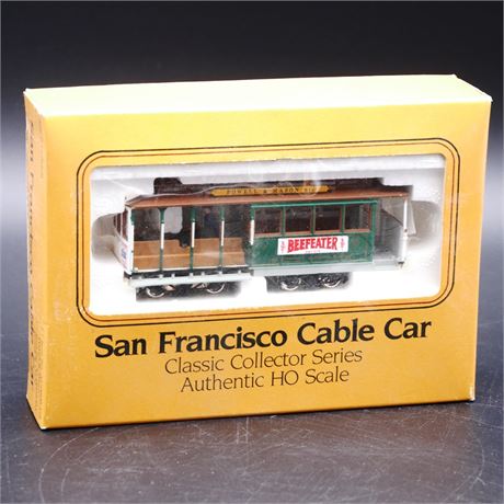 Bachmann HO Scale San Francisco Beefeater Cable Car
