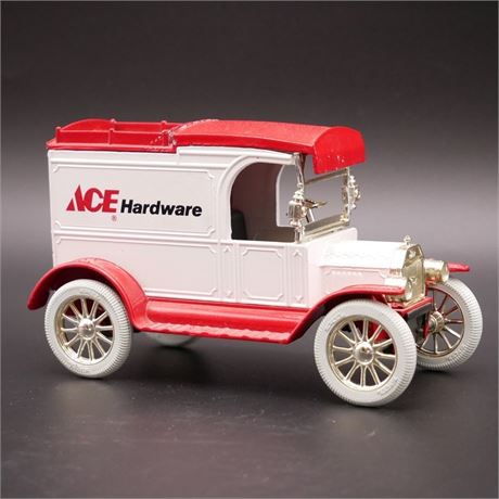 ERTL Replica 1913 Ford Model T Van Ace Hardware 1/25 Diecast Vehicle Coin Bank
