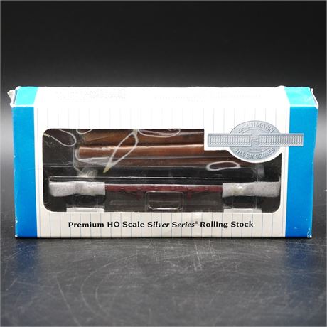 Bachmann HO Scale “Silver Series” Log Car with Plastic Logs