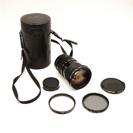 Canon Zoom Lens FD35-105mm f/3.5 w/Case