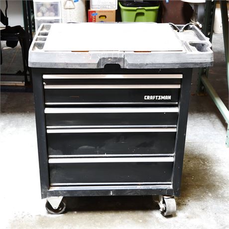 Craftsman 5-Drawer Powered Workstation/Rolling Tool Cabinet