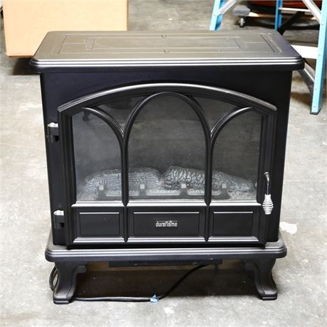 Duraflame Black Electric Stove Heater DFS-750-1