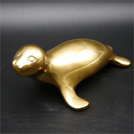 Brass Seal Figurine