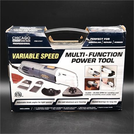 Chicago Electric Variable Speed Multi-Function Power Tool Set