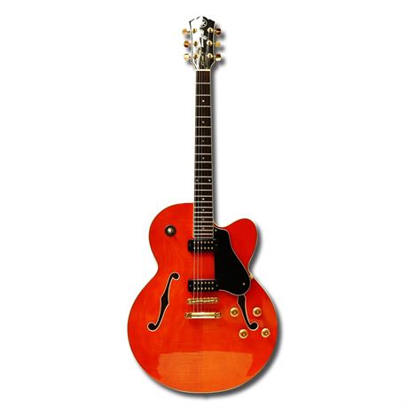Yamaha AES 1500 Semi-Hollow Electric Guitar with Flame Finish