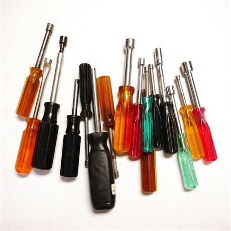 Assorted Nut Drivers (Total of 18)