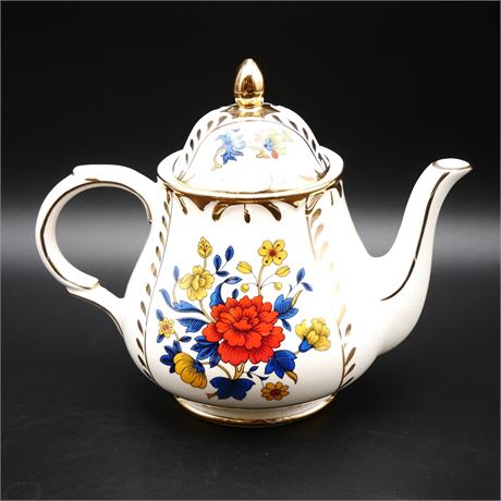 Arthur Wood Gilded Ceramic Teapot