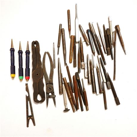 Assorted Pin Punch (Total of 32)