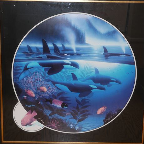"Orca Journey" by Robert Wyland Signed Ltd Ed Print
